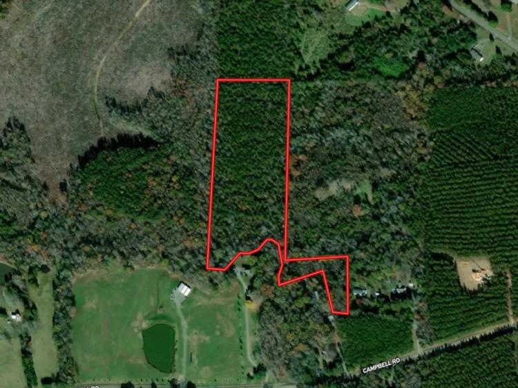 UNDER CONTRACT!!  13.31 acre Secluded Building Lot For Sale in Chatham County NC!