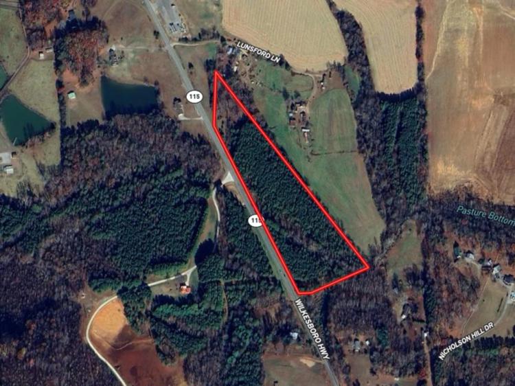 10.98 acre Building Lot for Sale in Northwestern Iredell County NC!