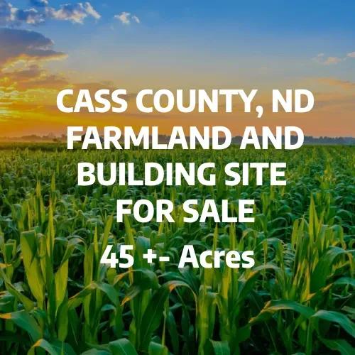 Cass County, ND Building Site and Farmland For Sale