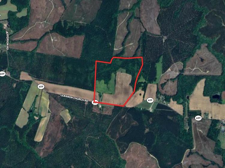 UNDER CONTRACT!!  81 acres of Farm Land For Sale in Sussex County VA!