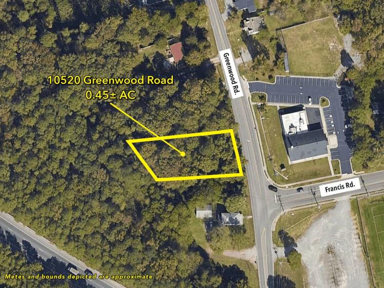 0.45 Acres at 10520 Greenwood Rd