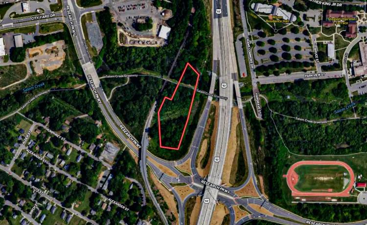 3.03 acres of Industrial Zoned Land for Sale in Forsyth County NC!
