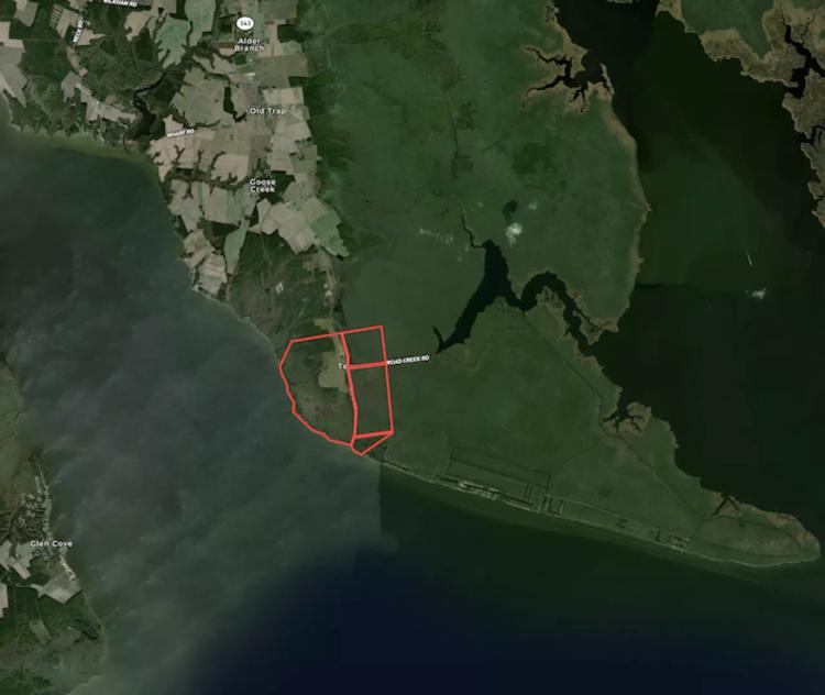 UNDER CONTRACT!!  1340 Acres of Waterfront Farm and Timber Land For Sale in Camden County NC!