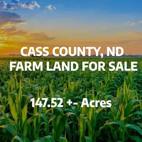 Cass County ND Farm Land For Sale