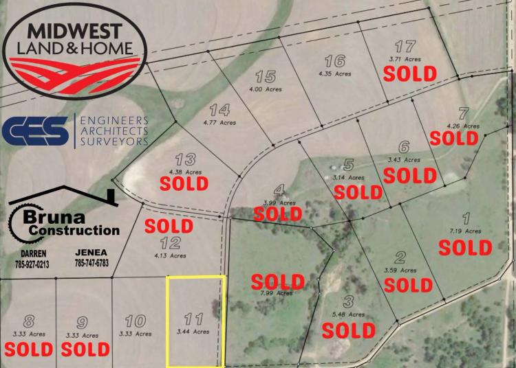 3.44 Acres at 00000 22nd Road Lot 11