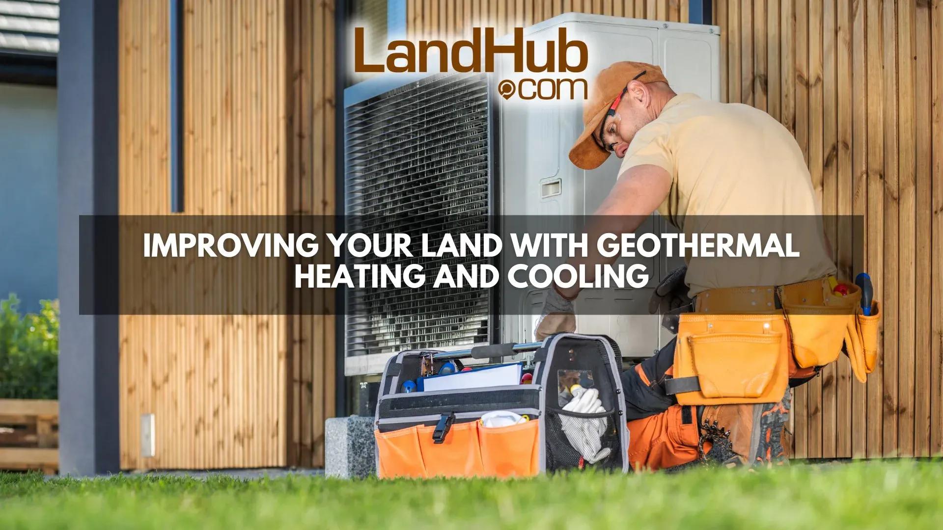 improving your land with geothermal heating and cooling