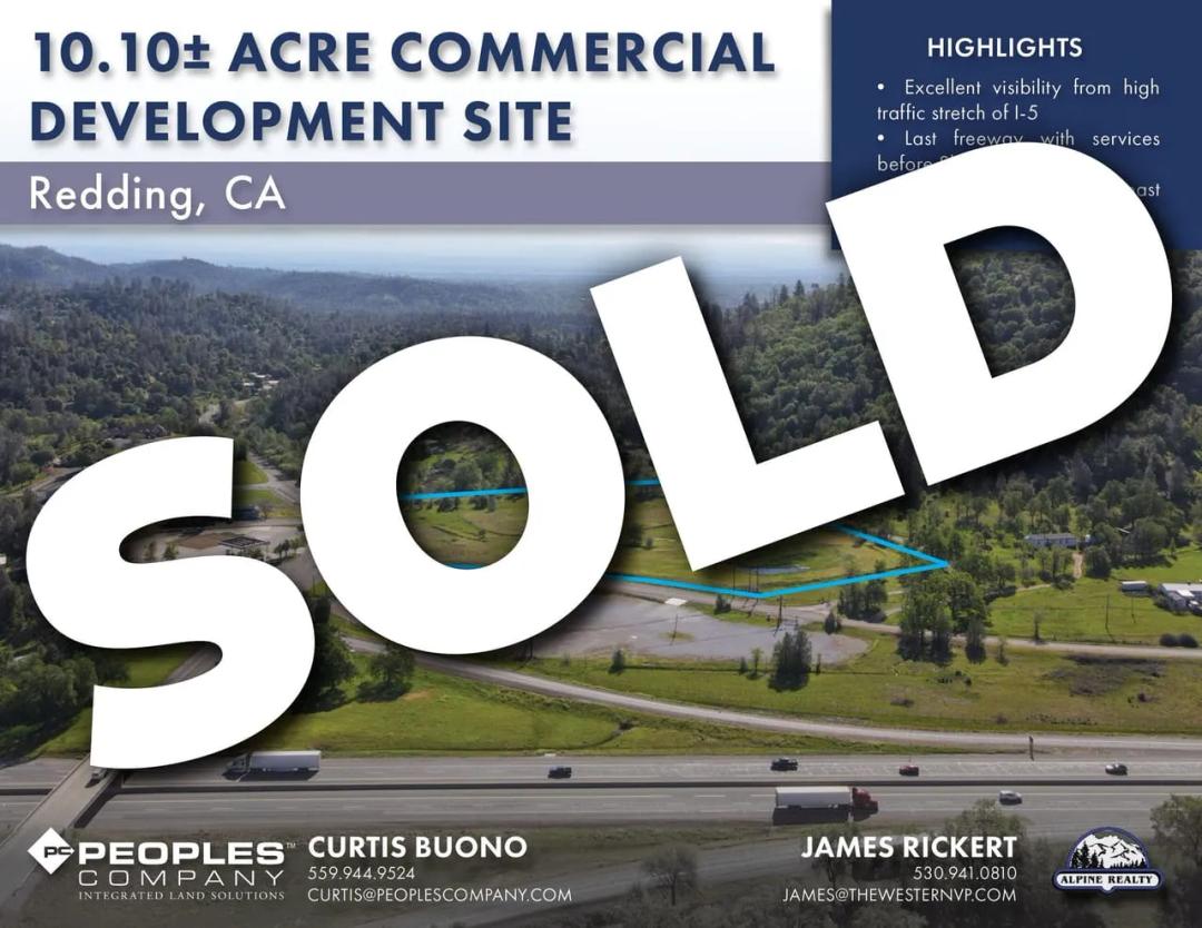 Listing #19199 - 10.10 acres in Shasta County, CA