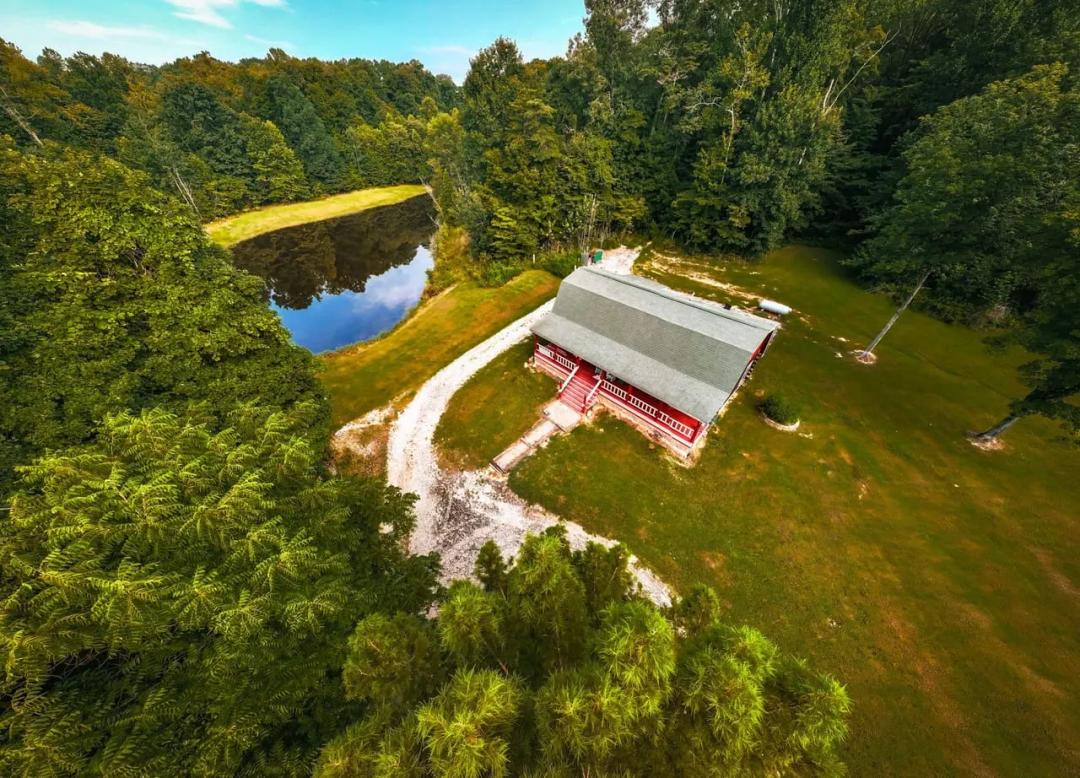 HOME FOR SALE | POND- 19.99 +/- AC  | POLAND, INDIANA | OWEN COUNTY
