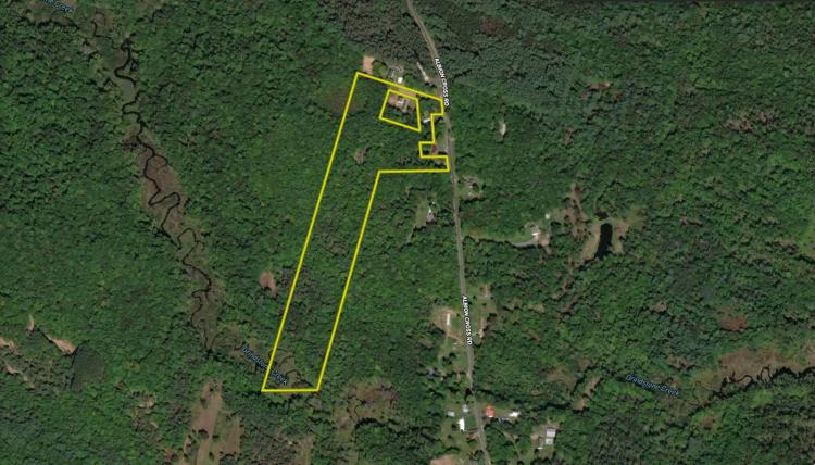Affordable Acreage w/ Creek Frontage &amp; Utilities in Oswego Co