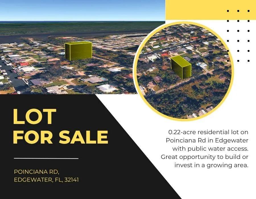 Prime Edgewater Lot - Public Water, No HOA, Flood X