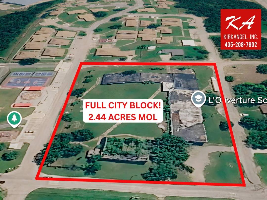 Full City Block in McAlester! 2.44 acres MOL