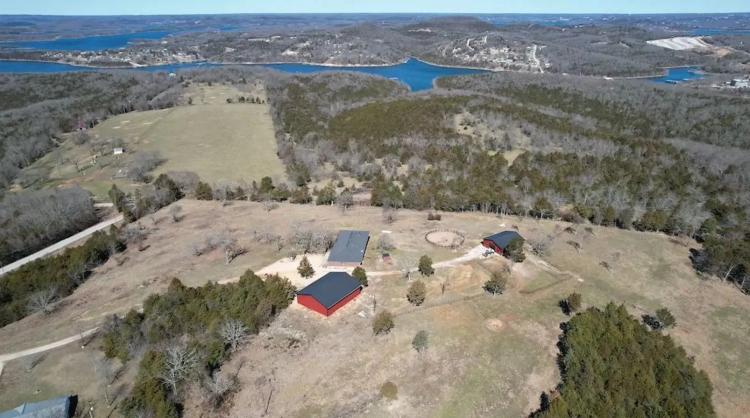 Gorgeous Private Equestrian Estate Overlooking The Beautiful Tablerock Lake
