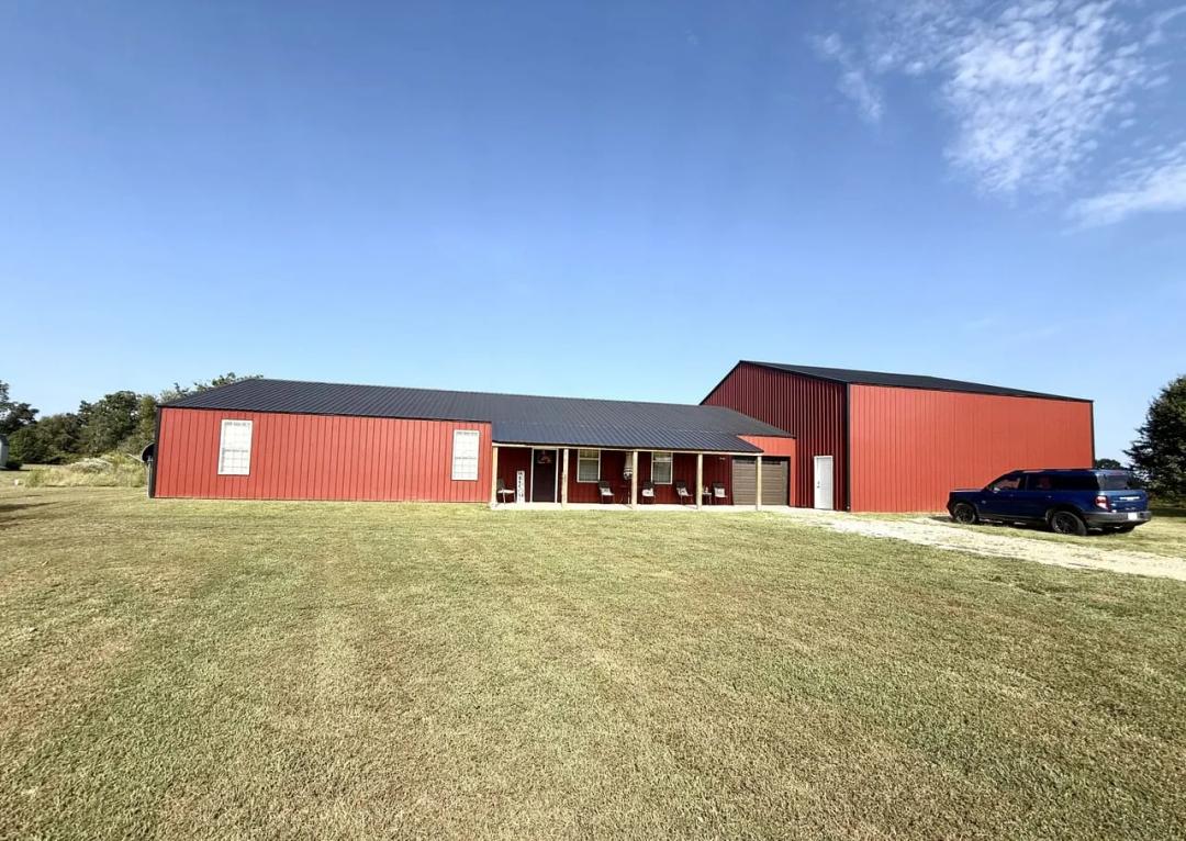 Modern Home with Large Shop on 9±AC in Butler Co.