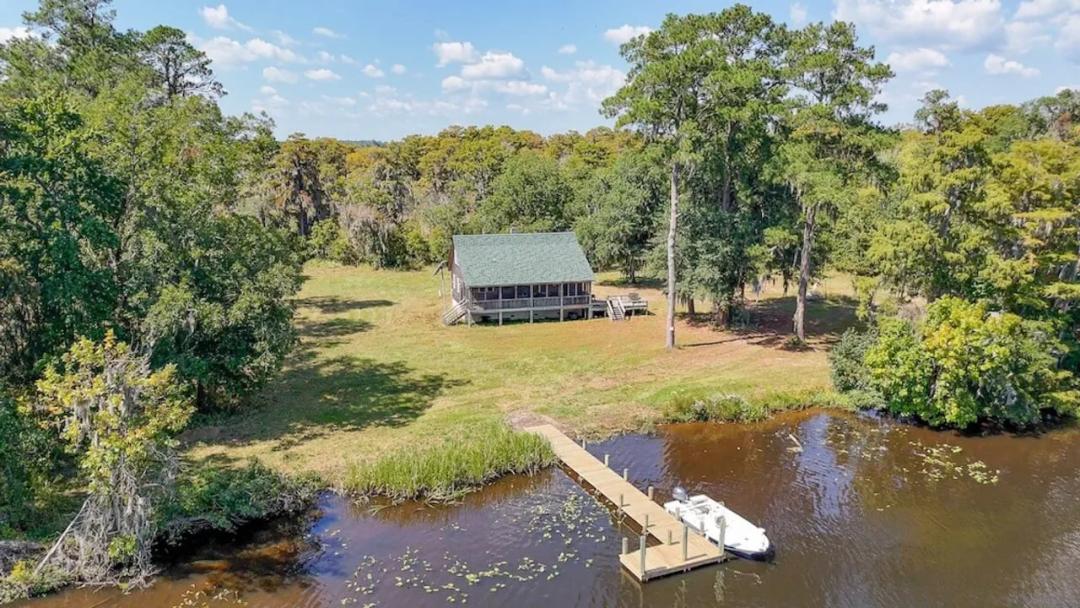950 Acre Island with Cabin, Dock, and more For Sale in Craven County, NC!