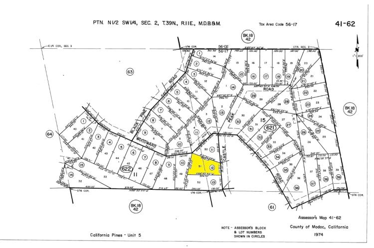 1.10 Acres in California Pines, Modoc CA - L11623