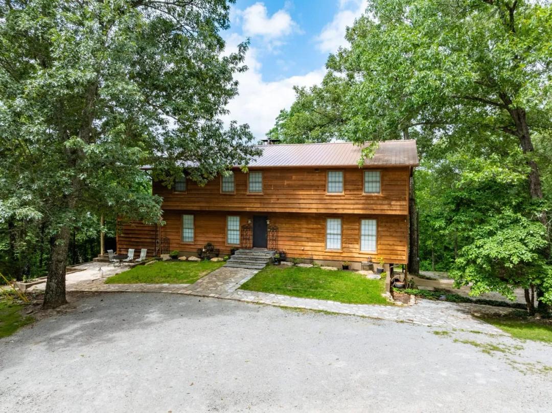 One of the Ozarks' Most Extraordinary Properties, Calico Rock, AR | 80 +/- Acres, 3 Residences, Waterfalls and Caves
