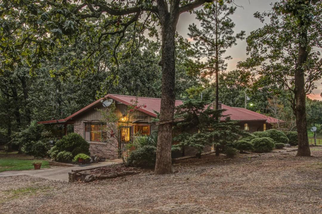 SOLD - Home on 284 acre Ranch in Gans, OK