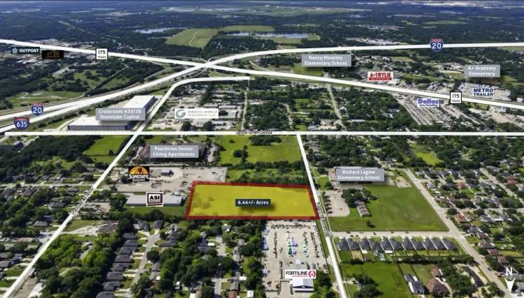 6.44+/- Acre Commercial Development Site - Balch Springs, TX