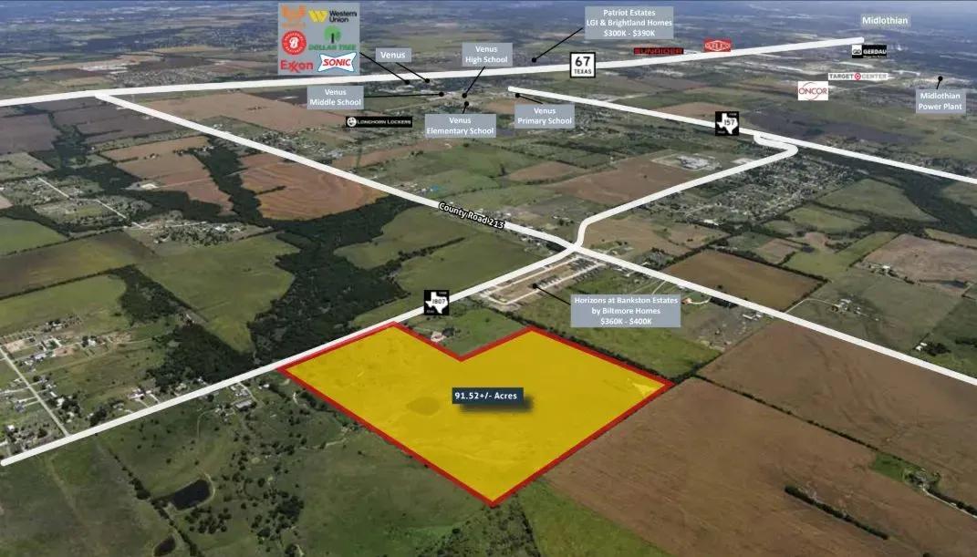 91.52+/- Acre Site | Venus, TX ETJ