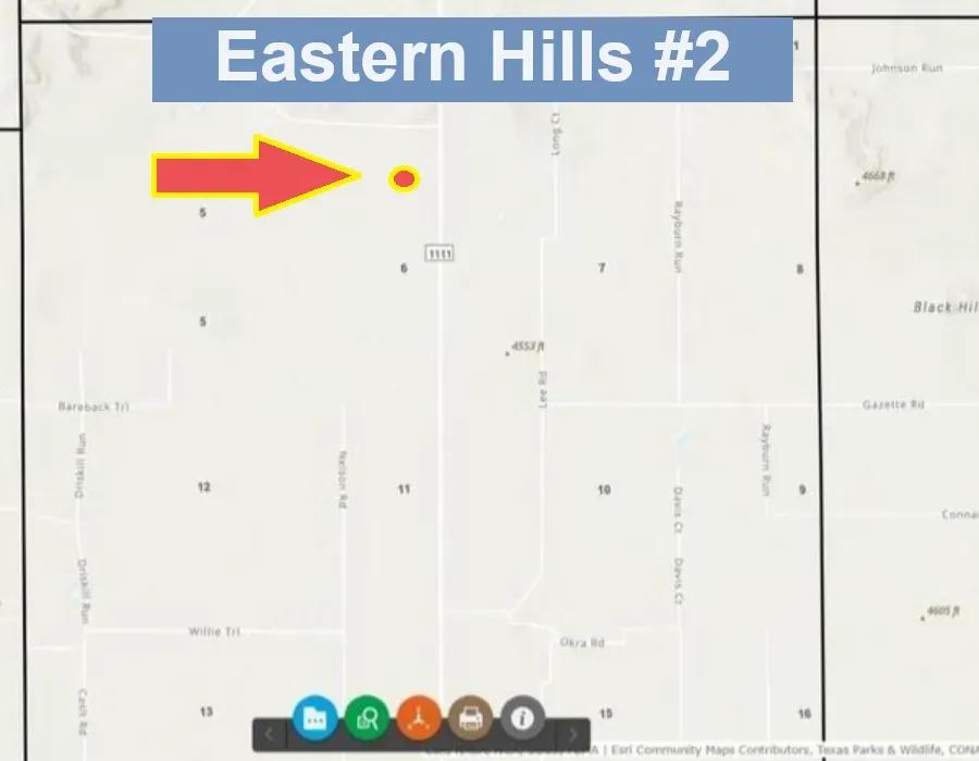 TXEastern HillsMap