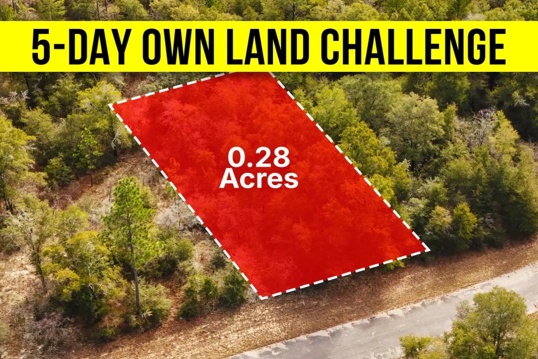 0.28-Acre Residential Lot In FL - No HOA - Sunny Hills - Owner Financing