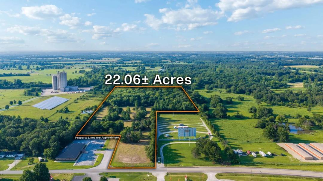 Prime 22-Acre Property w/Commercial Frontage, Privacy, & Natural Beauty – Lawrence County
