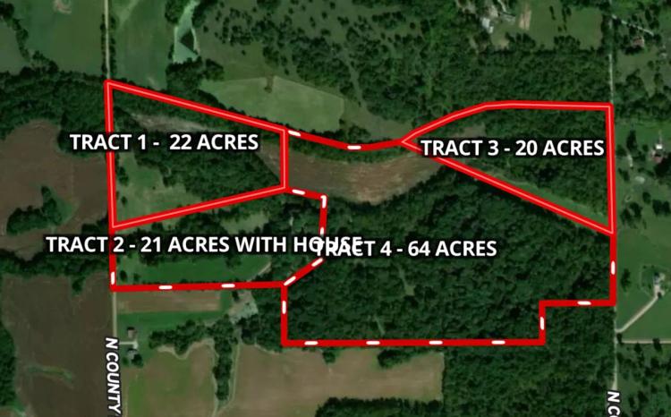 22 Acres With Road Frontage