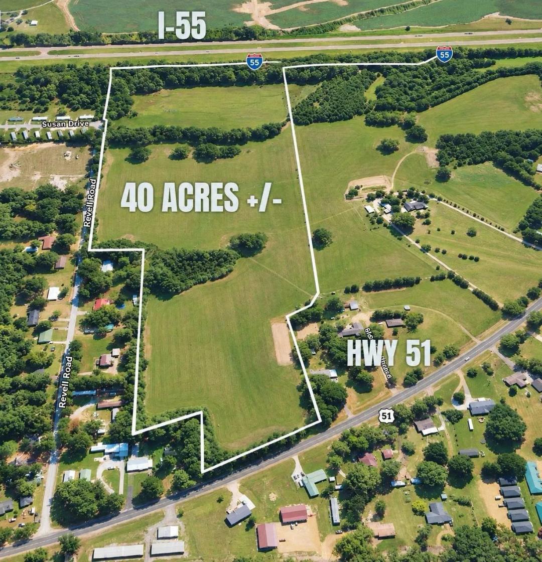 INVESTMENT OPPORTUNITY NEAR I-55 WITH DUAL ROAD ACCESS