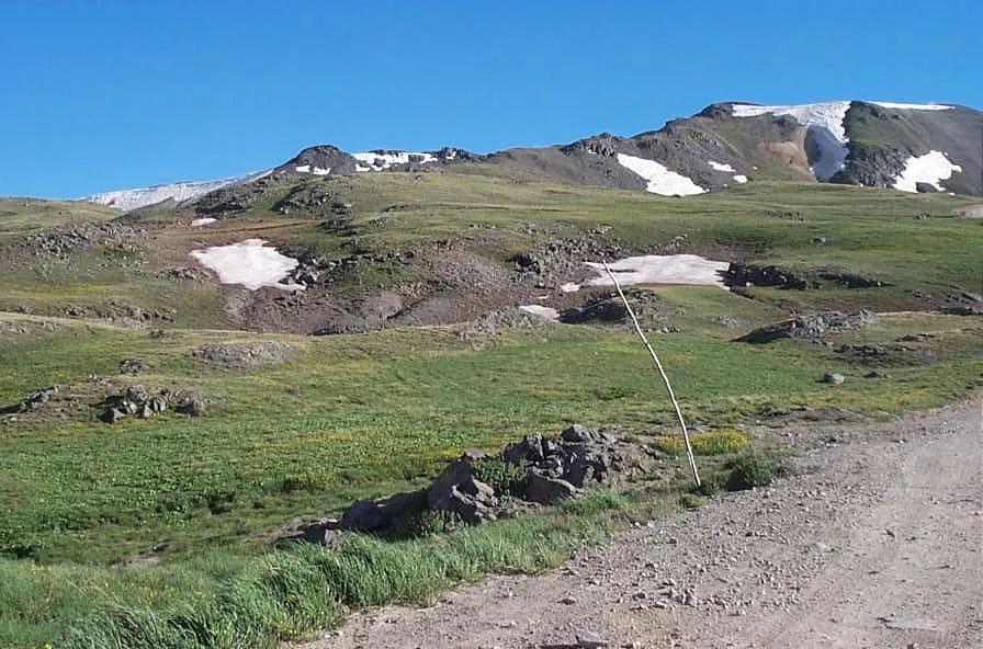High Mountain Alpine Beauty with Creek