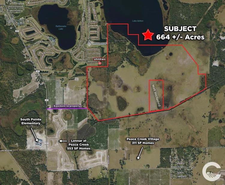 664 Acres Lake Wales Master Planned Community