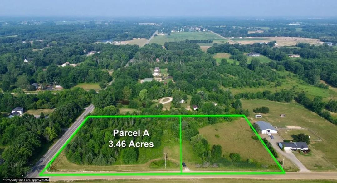 3.46 +/- Acres / Ottawa County, MI / Allendale, MI / Buildable Corner Lot / Land For Sale