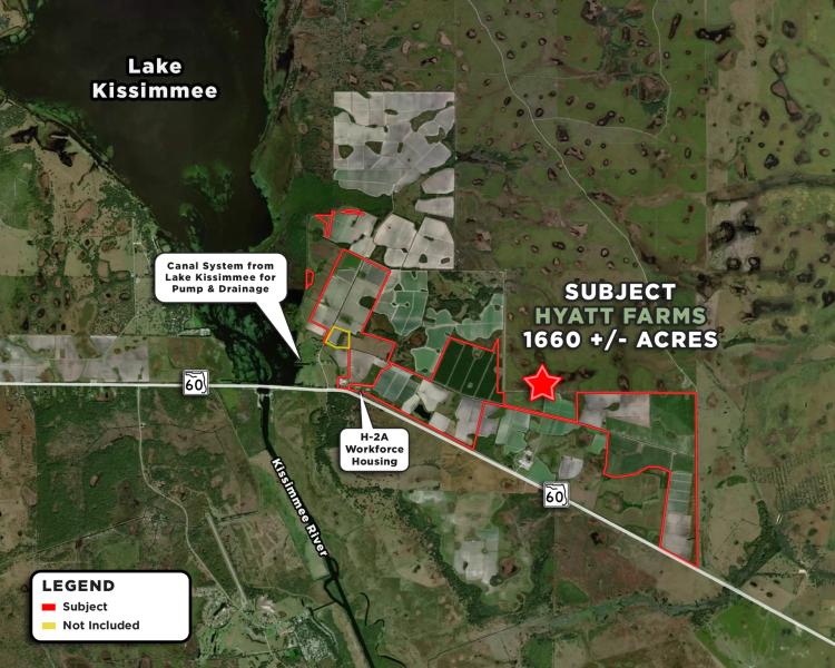 Hyatt Farms at Lake Kissimmee 1,660 +/- Acres