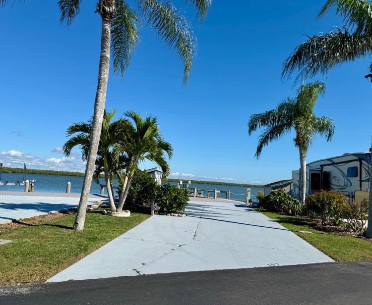 #157 Waterfront RV Lot @ Outdoor Resorts Chokoloskee Gulf Access