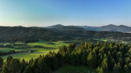 Looking Into Kelly Canyon From Above Build Site