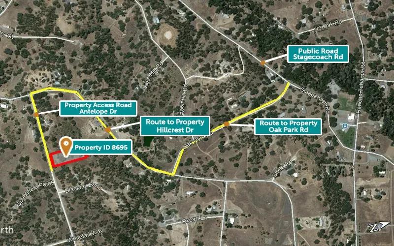 Property with the Most Privacy in Rancho Tehama – 1.06 Acres in Corning, California