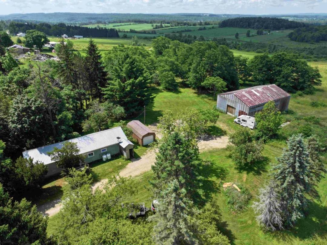 85 acres Recreational Land and Hunting Land with Home and Barn in Sherman NY 2771 Route 76