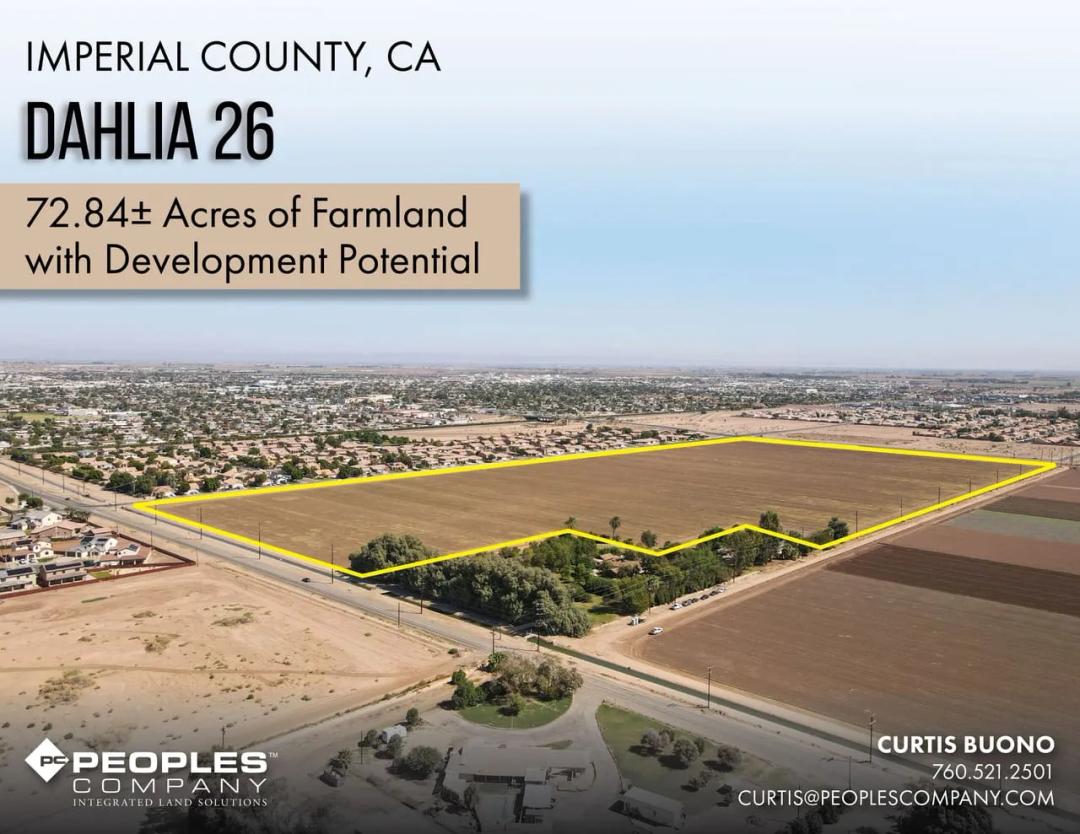 Listing #19864 - 72.84 acres in Imperial County, CA