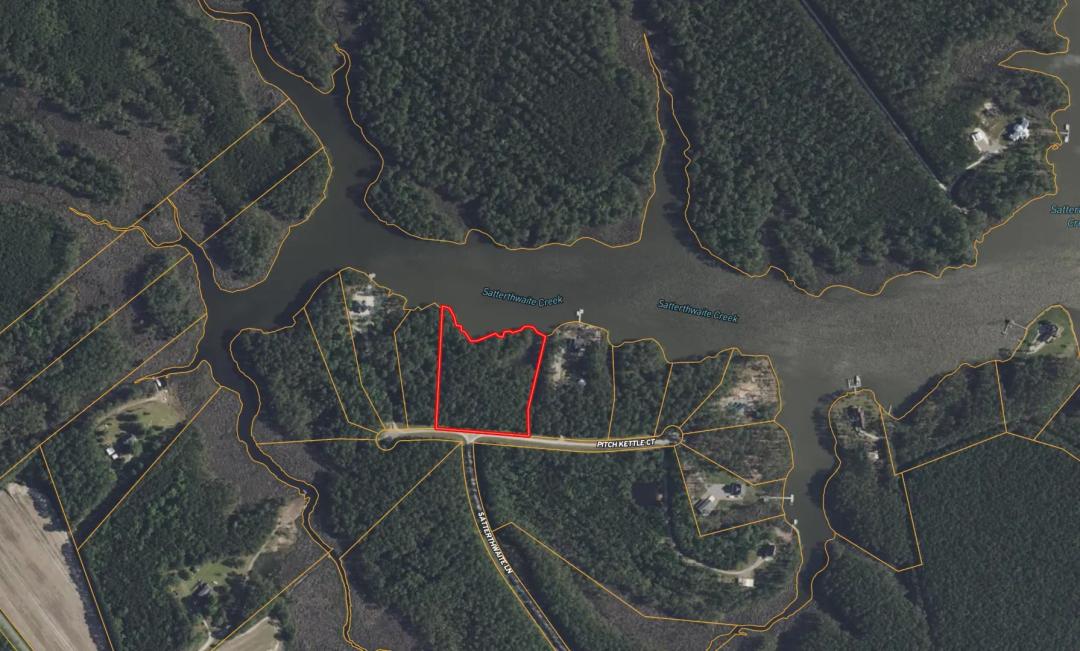 Deep-Water Creekfront Near ICW w/ 4BR Septic Permit