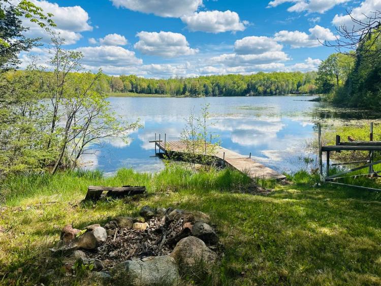 STATELINE LAKE LOT WITH +-300 FT ON THE WI SIDE READY FOR YOU