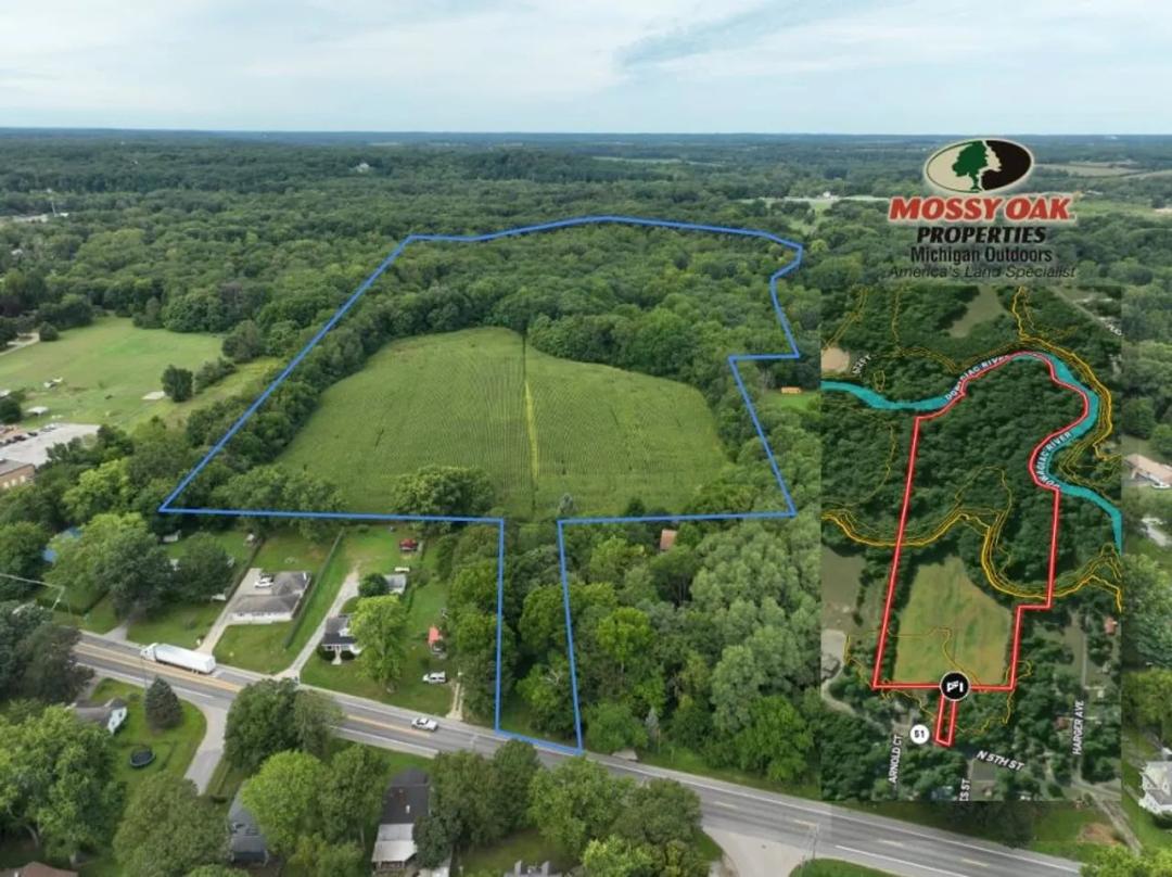 Dowagiac River 37+/- Acres Niles, Michigan
