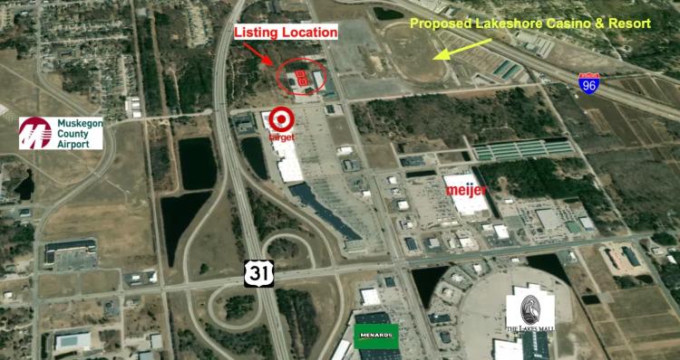 US31&amp;I96,NORTON SHORES,MI/COMMERCIAL INVESTMENT/LAND FOR SALE