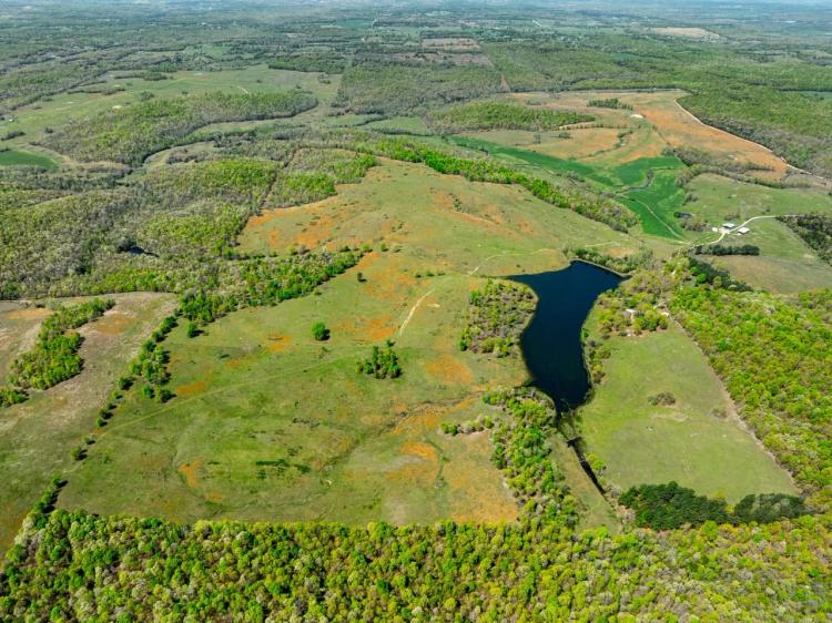 1,242 +/- Acres, Operating Cattle Ranch, 2 Houses, Lake, River, 20 + Ponds, Shops, Viola, Ar