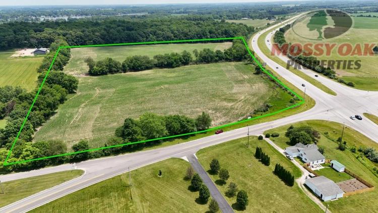 Land For Sale - 26 +/- Acres - Rochester, IN Fulton County - Corner of Southway 31 & U.S. 31.