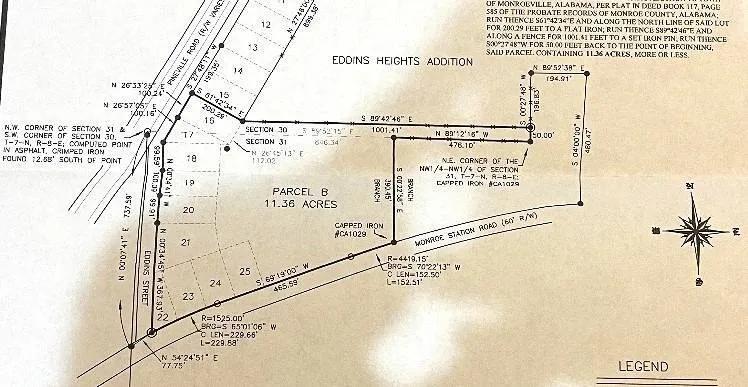 11.36 Acres - Monroe Co. - Monroe Station Road Tract