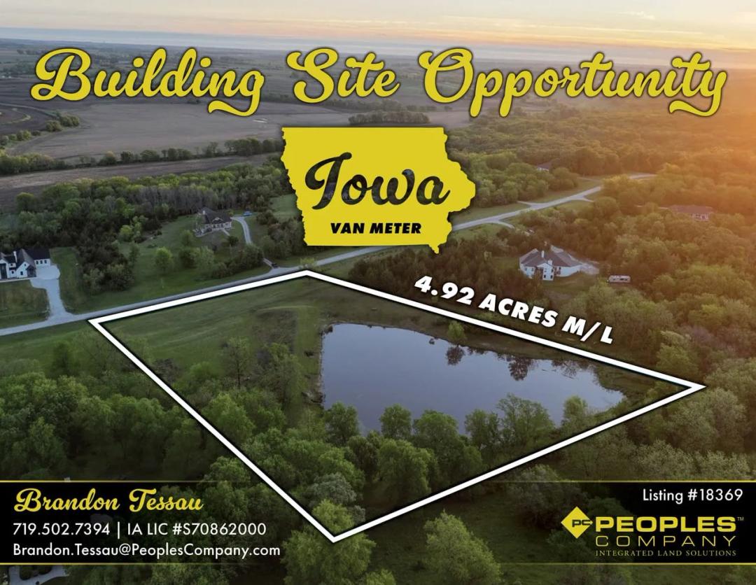 Listing #18369 - 4.92 acres in Madison County, IA