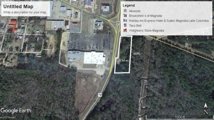 5.14 Acres at 00 Hwy 79 Bypass