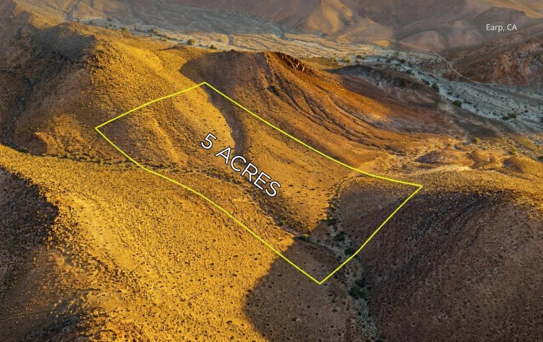 5 Acres of Vacant Land Near Earp, California