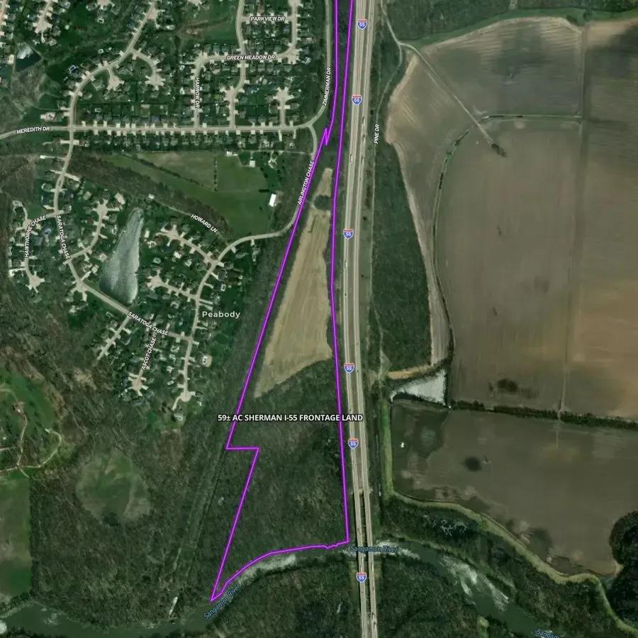 59± AC Sherman I-55 Frontage Land