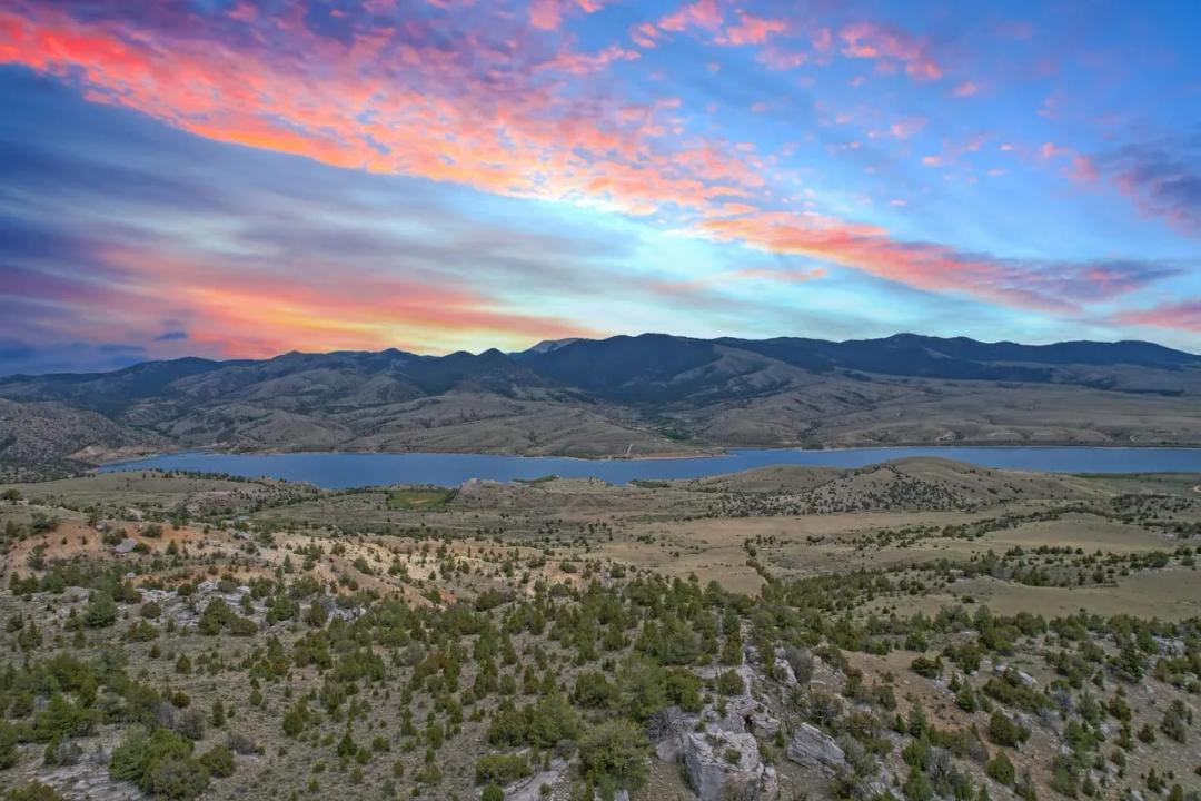Million Dollar view of Ruby Reservoir 