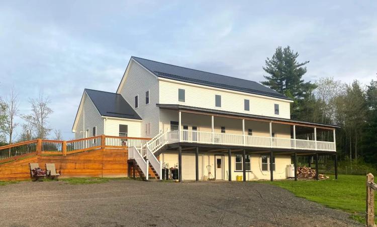 Amish Built Home with Barn on 8 acres in Centerville NY 10481 Rogers Road